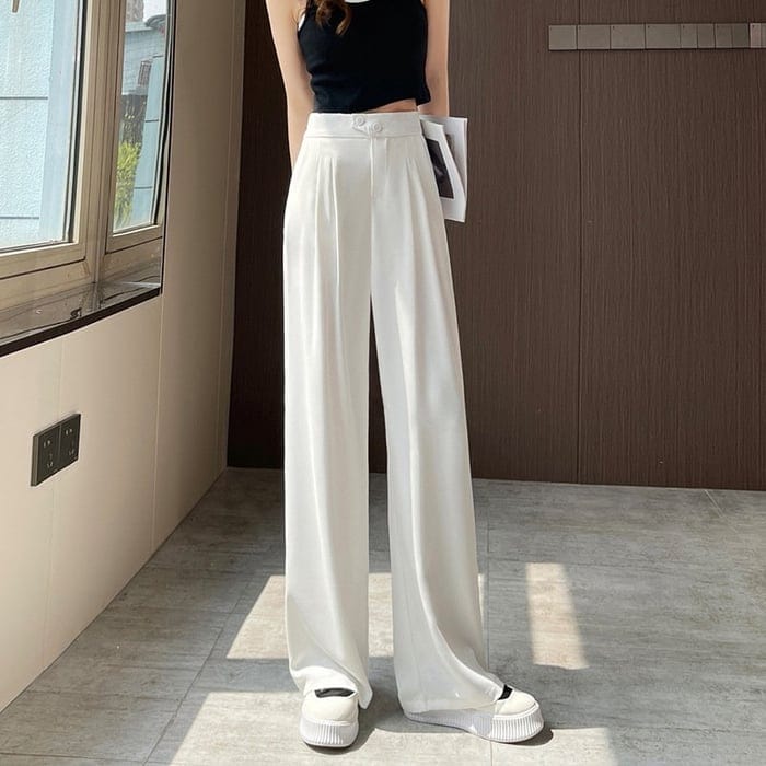 Hoch Taillierte Hose Für Damen | Modern