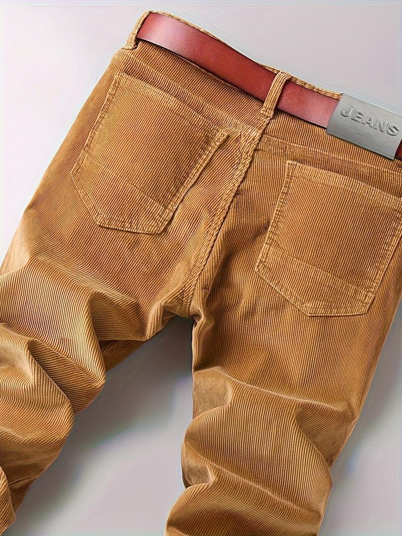 Herren Slim-Fit-Cordhosen | Freizeit
