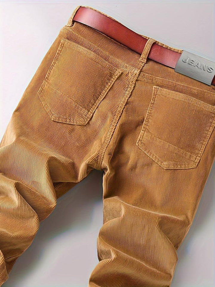 Herren Slim-Fit-Cordhosen | Freizeit