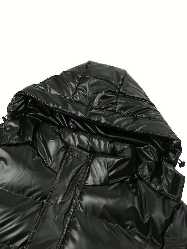 Lässige Winter-Daunenjacke Für Herren | Langarm