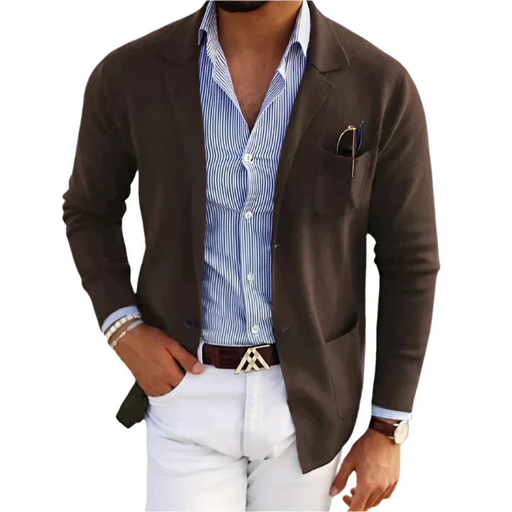 Stilvoller Herrenblazer | Vordertasche