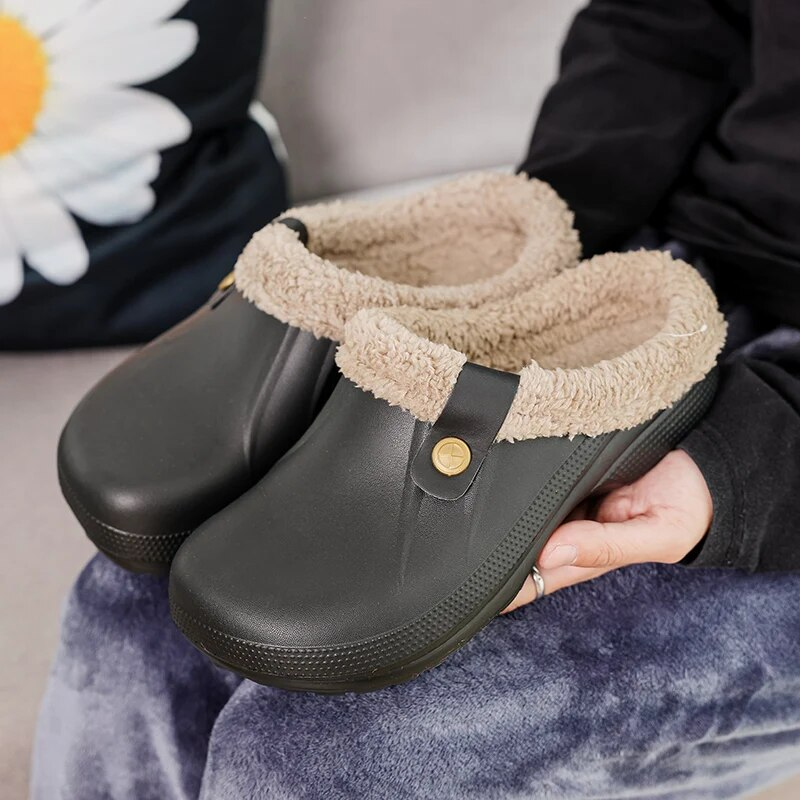 Damen Winter Hausschuhe | Mit Weichem Futter