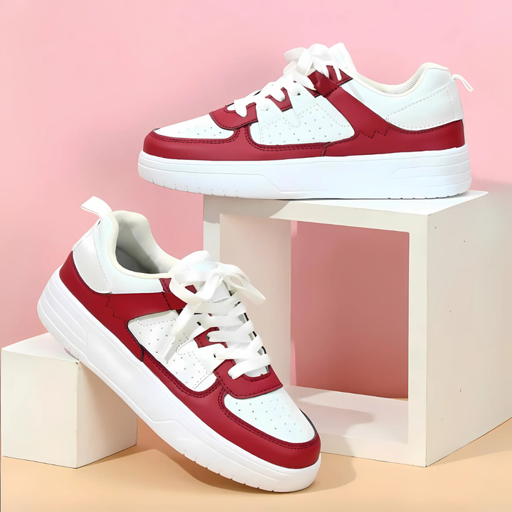 Damen High-Top Sneaker mit Chunky Sohle