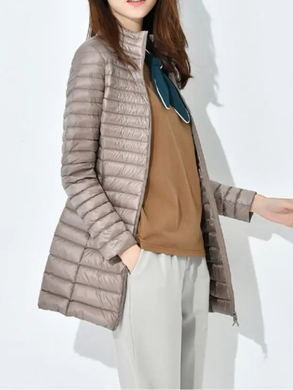Damen Daunenjacke | Langer Ärmel