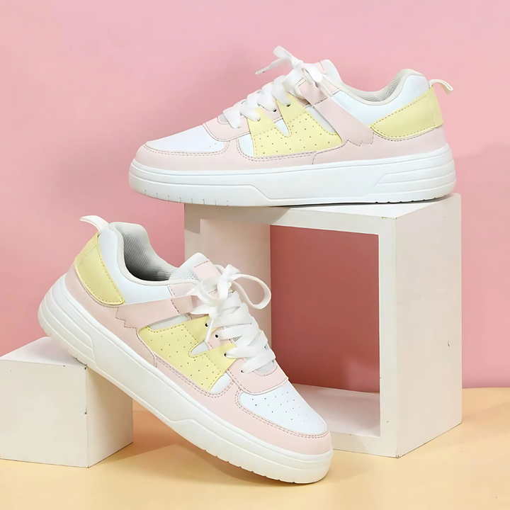 Damen High-Top Sneaker mit Chunky Sohle