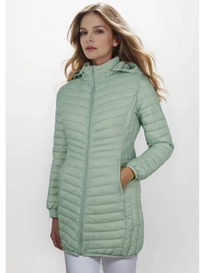 Damen Daunenjacke Mit Kapuze | Mit Reißverschluss