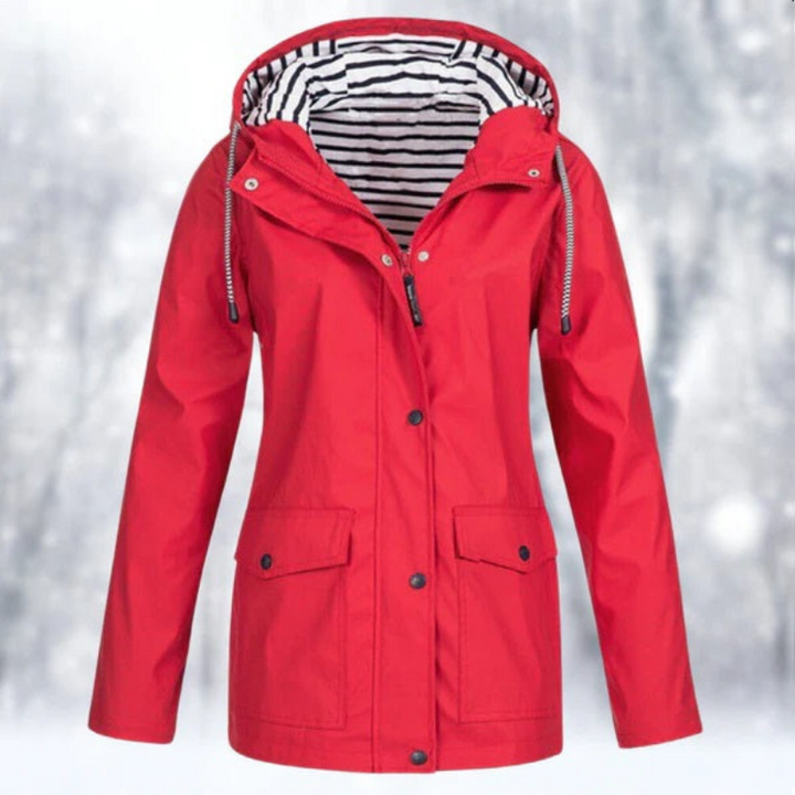 Damen Kapuzenjacke Mit Langarm | Winter