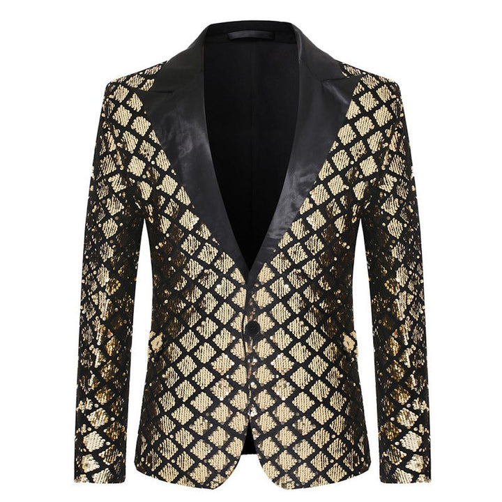 Stylischer Glitzerblazer Für Herren | Festlich