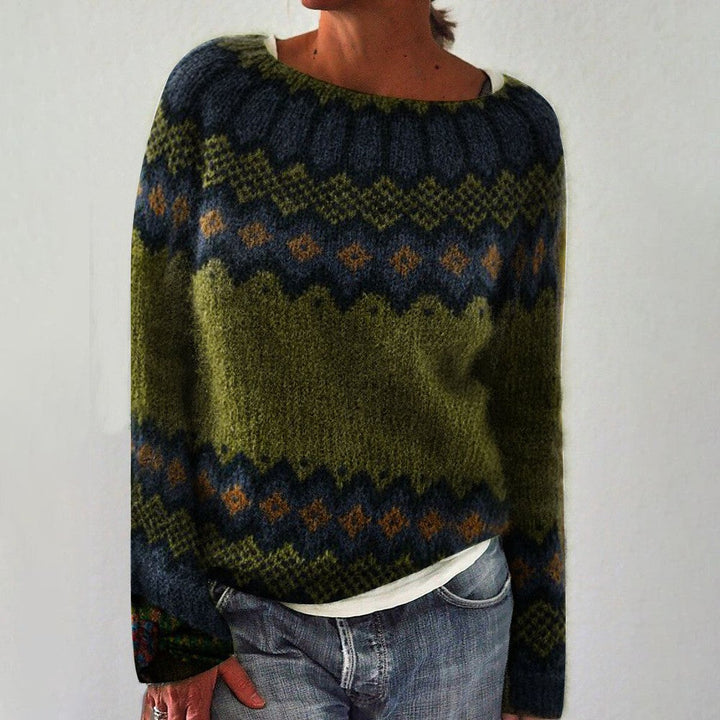 Damen Pullover Mit Langarm | Gestrickt