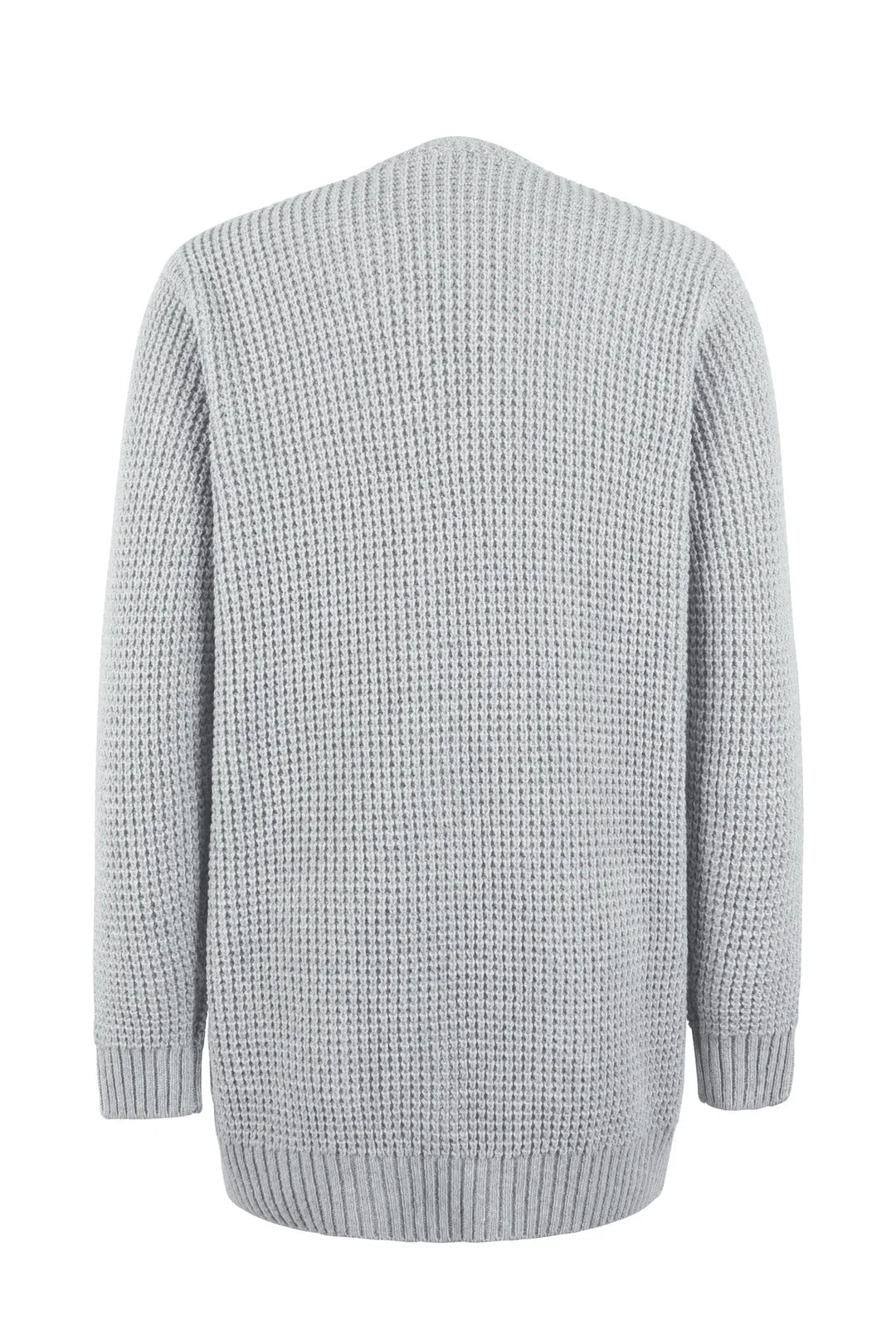 Damen Strickjacke Mit Langem Ärmel | Mit Tasche