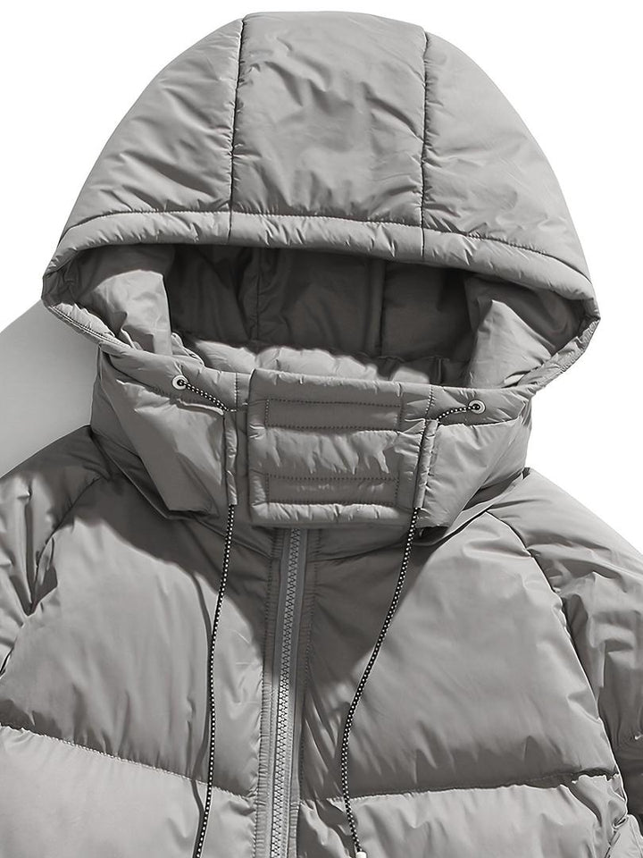 Unisex Winter-Daunenjacke | Mit Kapuze