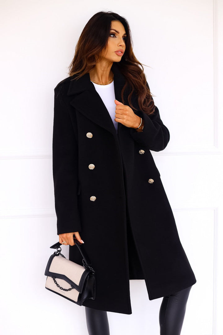Damen Stilvoller Langer Trenchcoat | Winter
