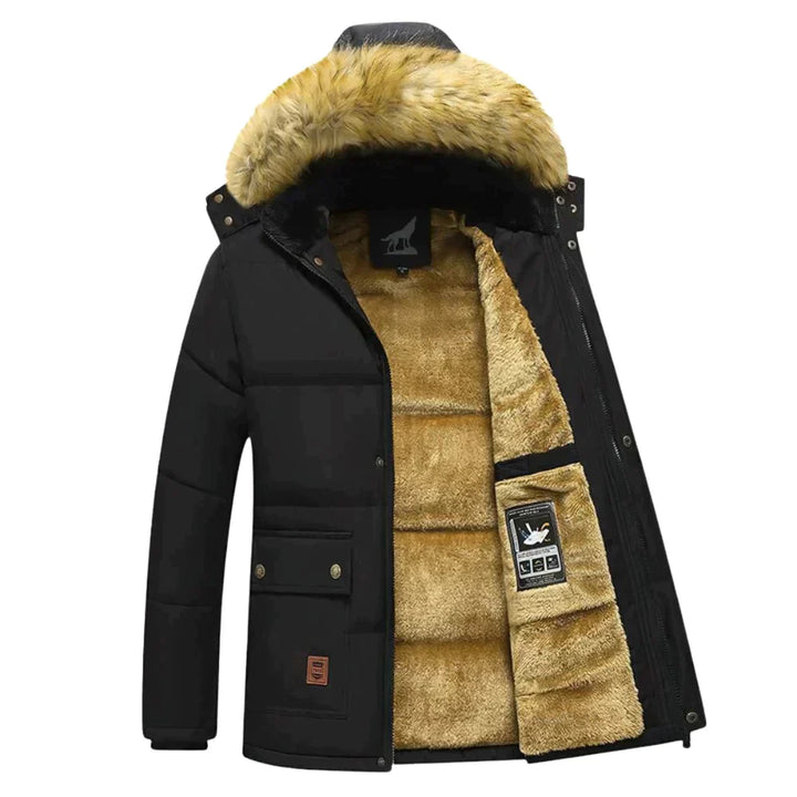 Herren Parka Mit Abnehmbarer Kapuze | Winter