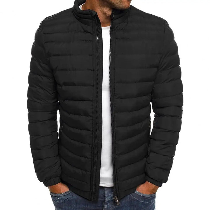 Herren Reißverschluss Daunenjacke | Winter