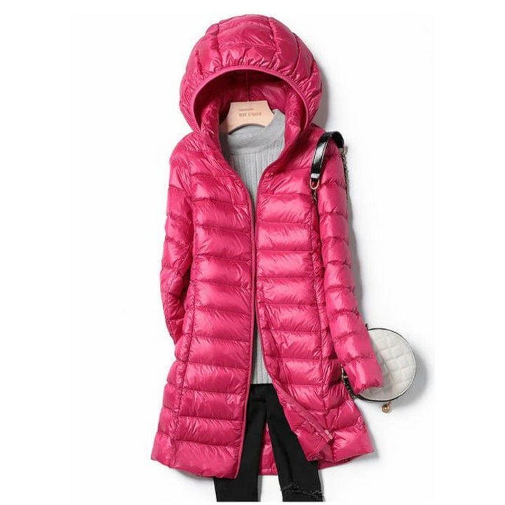 Damen Winter Steppjacke | Mit Kapuze