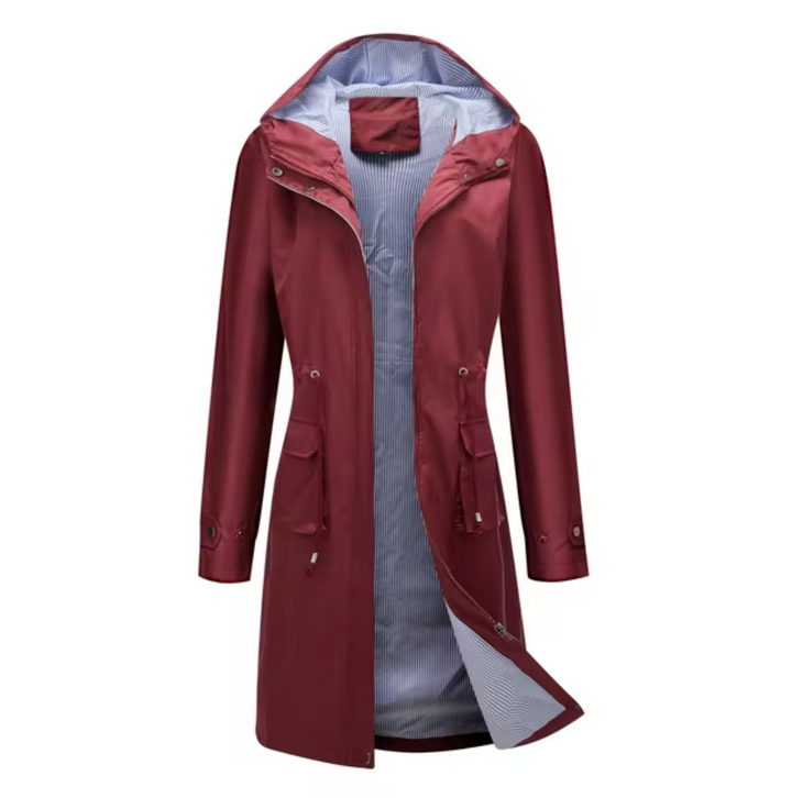 Damen Regenjacke Mit Kapuze | Lang