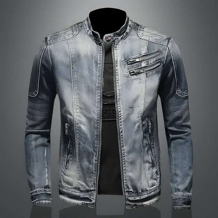 Herren Lederjacke Mit Reißverschluss | Stilvoll