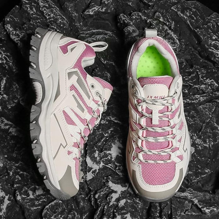 Robuster Damen-Schnürschuh Zum Wandern | Freizeit