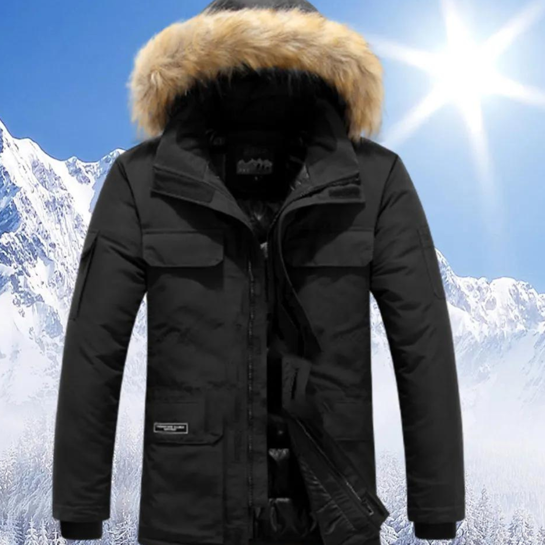 Stylischer Winterparka Für Herren | Mit Kapuze