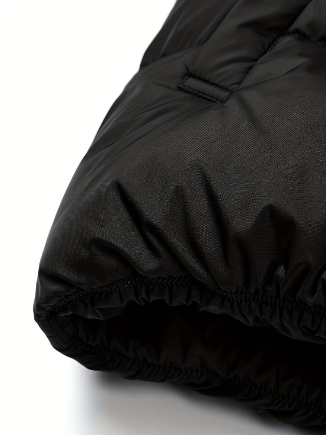 Herren Lässige Daunenjacke Mit Kapuze | Durchgehender Reißverschluss