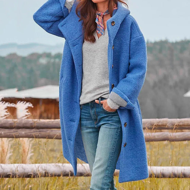 Damen Langer Wintermantel | Stilvoll