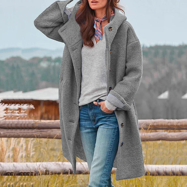 Damen Langer Wintermantel | Stilvoll