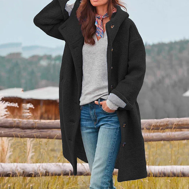 Damen Langer Wintermantel | Stilvoll