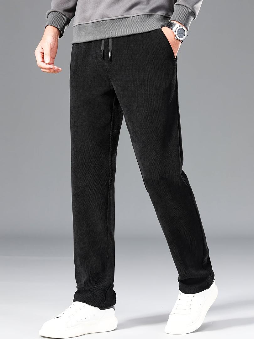 Herren Freizeit-Cordhosen | Kordelzugbund