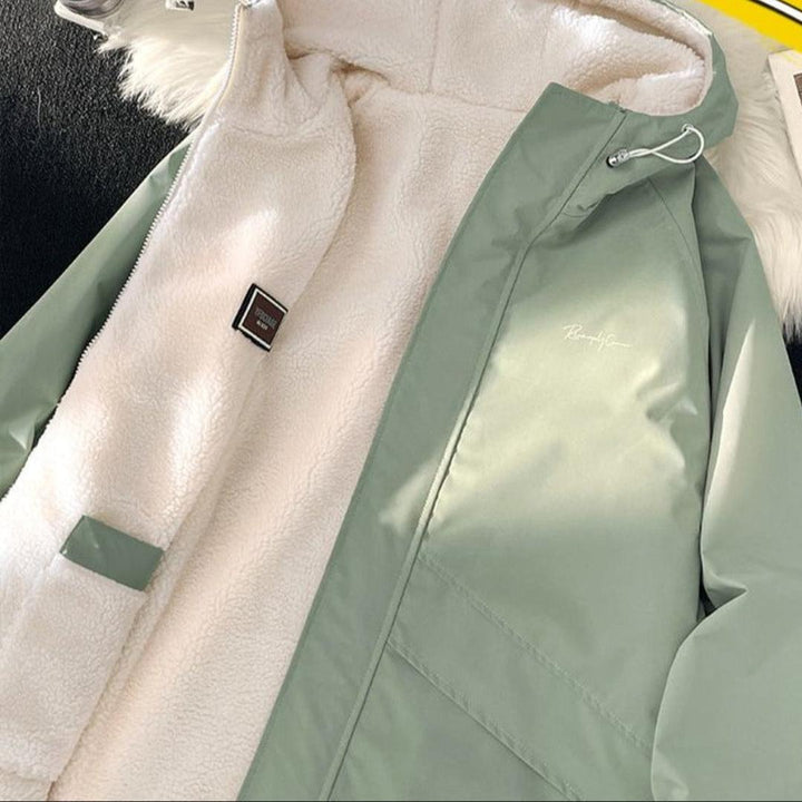 Herren Wendbare Jacke Mit Fleecefutter | Kapuze