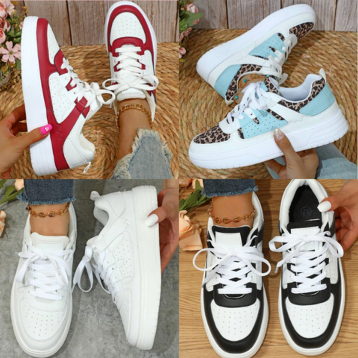 Damen High-Top Sneaker mit Chunky Sohle