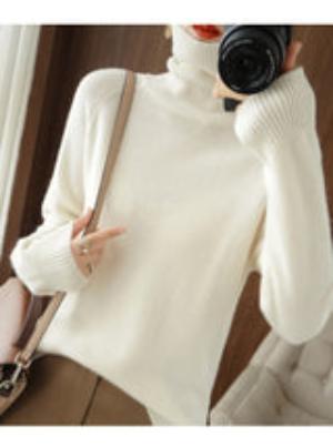 Damen Rollkragen-Winterpullover | Langarm