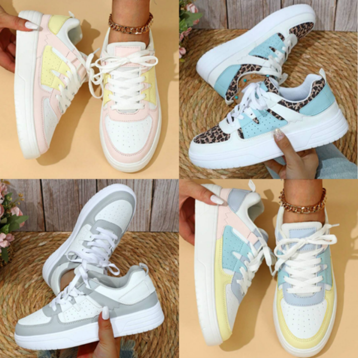 Damen High-Top Sneaker mit Chunky Sohle