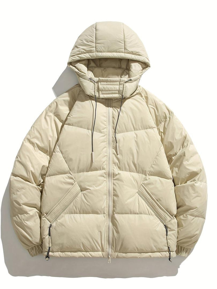 Unisex Winter-Daunenjacke | Mit Kapuze