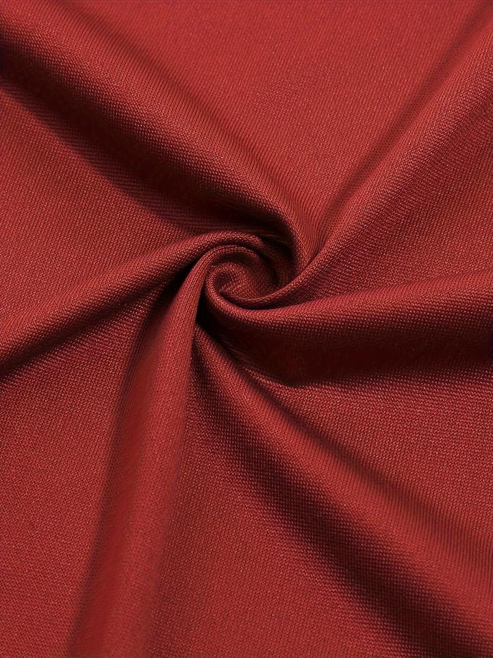 Stilvolles Abendkleid Mit V-Ausschnitt Für Damen | Midi