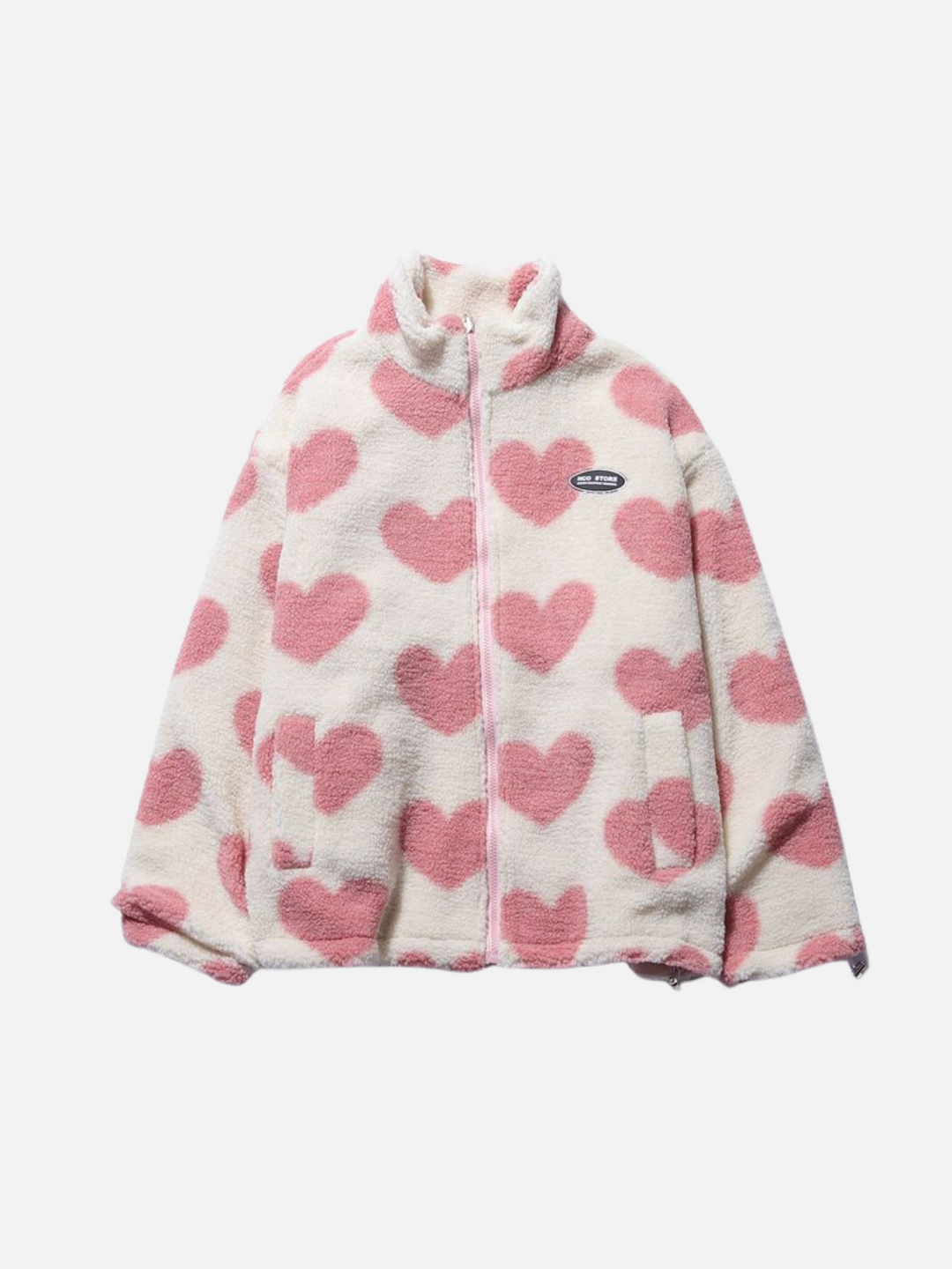 Stylische Fleece-winterjacke Für Damen | Reißverschluss