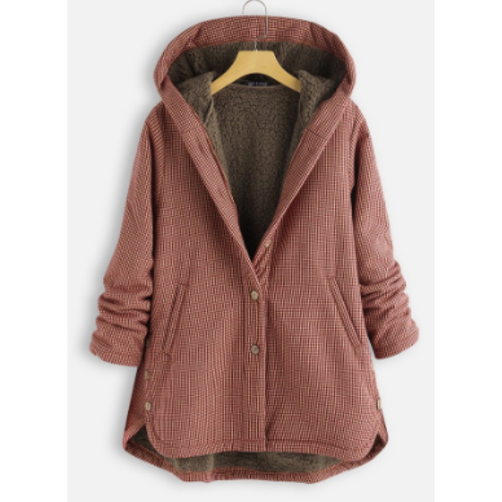 Damen Winterjacke Mit Langen Ärmeln | Mit Kapuze