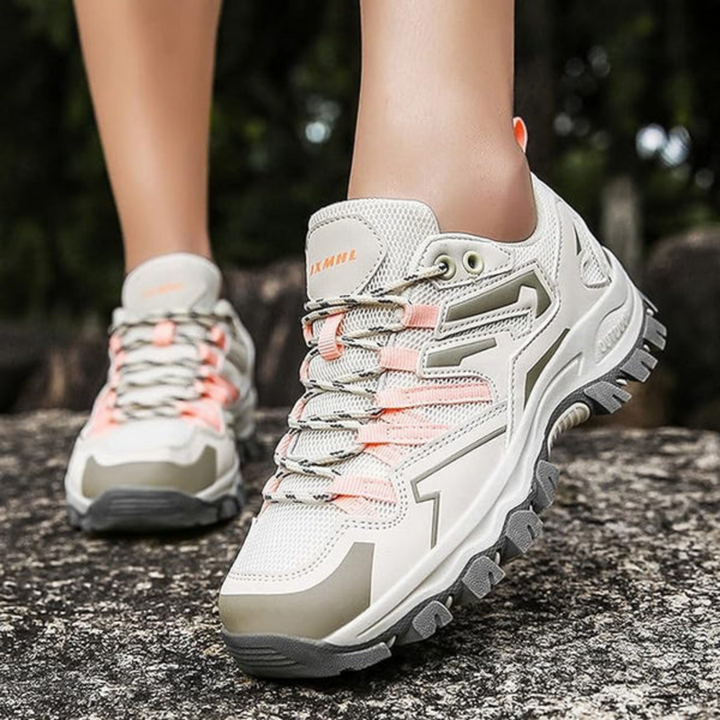 Robuster Damen-Schnürschuh Zum Wandern | Freizeit
