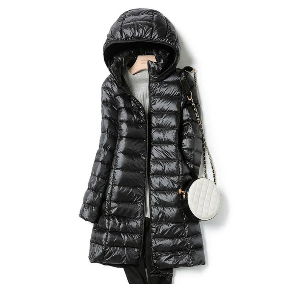 Damen Winter Steppjacke | Mit Kapuze