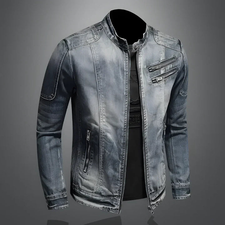 Herren Lederjacke Mit Reißverschluss | Stilvoll