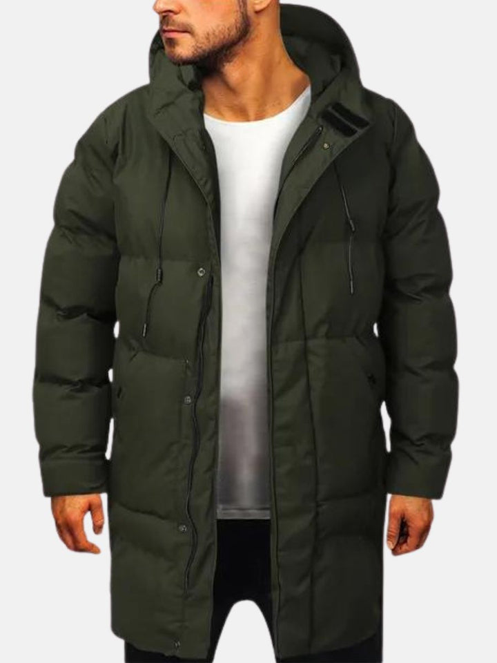 Herren Parka Mit Reißverschluss | Langarm