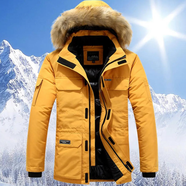 Stylischer Winterparka Für Herren | Mit Kapuze