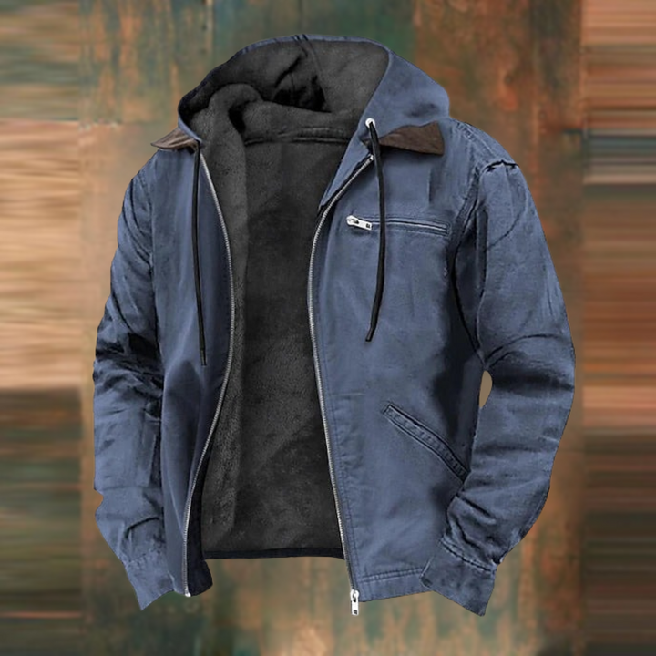 Herren Kapuzenjacke Mit Vielen Taschen | Mit Reißverschluss