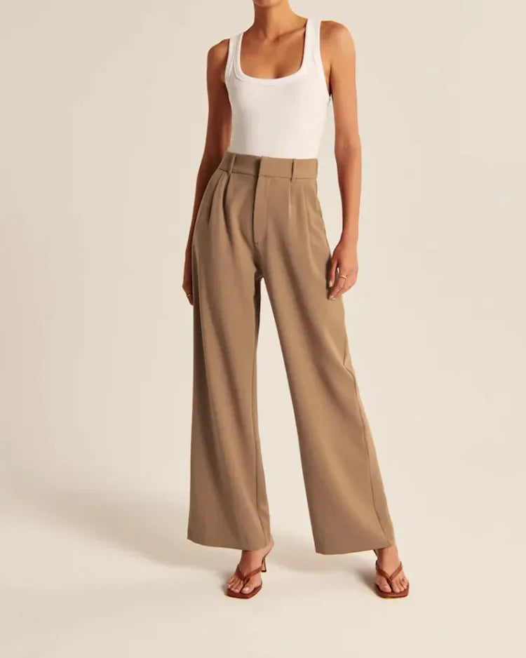 Hoch Taillierte Hose Für Damen | Modern