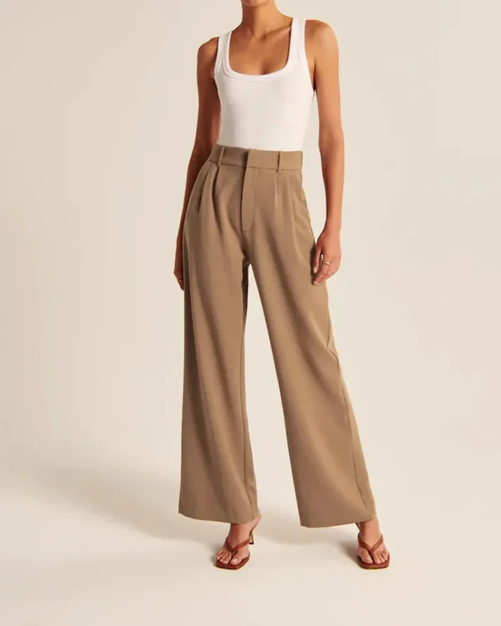 Hoch Taillierte Hose Für Damen | Modern