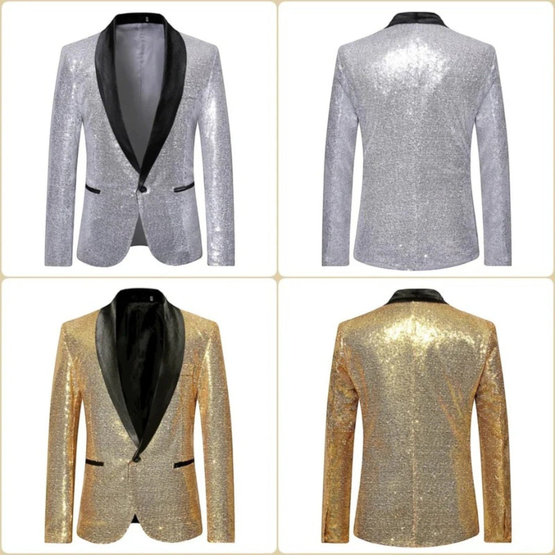 Herren Paillettenblazer | Formal