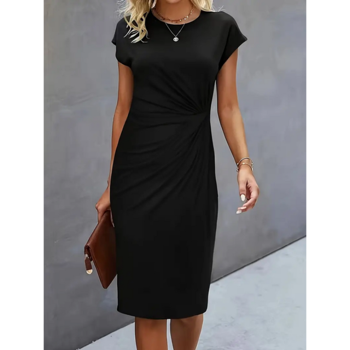 Damen Abendkleid Mit Kurzarm | Midi