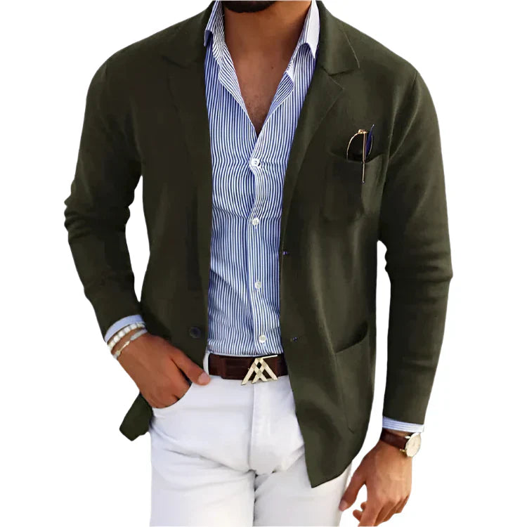 Stilvoller Herrenblazer | Vordertasche