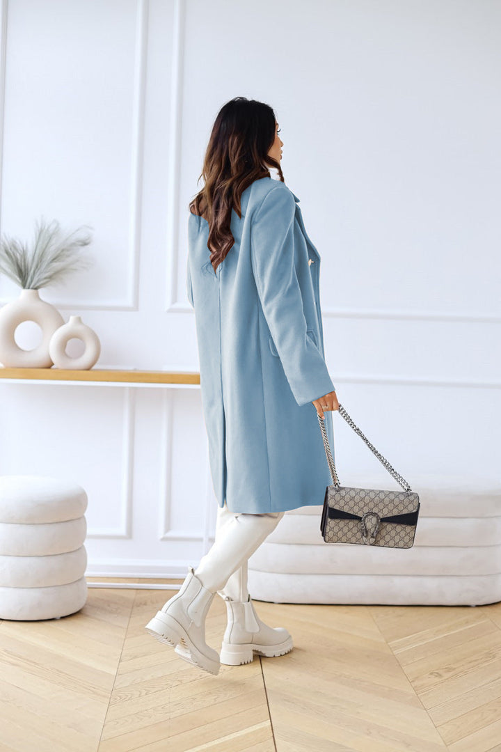 Damen Stilvoller Langer Trenchcoat | Winter