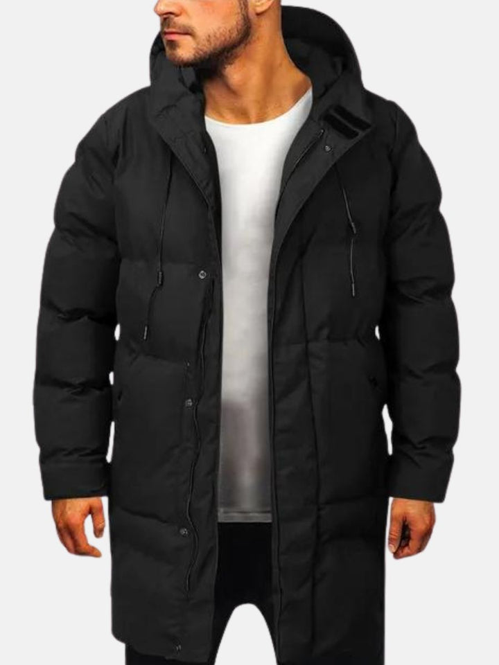 Herren Parka Mit Reißverschluss | Langarm