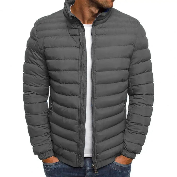 Herren Reißverschluss Daunenjacke | Winter